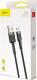 Kabel USB Baseus USB-A - microUSB 3 m Czarno-szary (6953156296374) 6