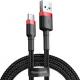 Kabel USB Baseus USB-A - USB-C 3 m Czarno-czerwony (CATKLF-U91) 1