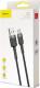 Kabel USB Baseus USB-A - USB-C 3 m Czarno-szary (6953156296343) 6
