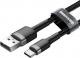 Kabel USB Baseus USB-A - USB-C 3 m Czarno-szary (6953156296343) 3