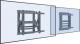 Equip Uchwyt ścienny 650325 19'' - 70'' 5