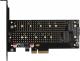 Kontroler Axagon PCIe 3.0 x4 - NVMe M-key + SATA B-key (PCEM2-D) 3
