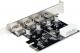 Kontroler LogiLink PCIe 2.0 x1 - 4x USB 3.0 (PC0057) 4