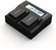 Ładowarka do aparatu Duracell Duracell Dual Charger for DR9967/LP-E10 3