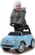 Jamara Fiat 500 niebieski 2