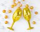 Party Deco Balon foliowy Kieliszek Cheers - 80 cm -1 szt. uniwersalny 3