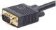 Gembird D-Sub (VGA) x2 D-Sub (VGA), 0.2m, Czarny (CC-VGAX2-20CM) 2