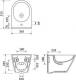 Bidet Cersanit Bidet Wiszący City Oval Box (K35-043) 2