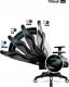 Fotel Diablo Chairs X-Horn 2.0 czarno-biały 16