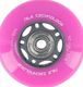 Nils Extreme PU 70x24 82A (4szt.) RÓŻOWE + ABEC-7 (8szt.) ZESTAW NILS EXTREME 2