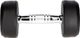 HMS hantel HG PRO gumowany 1 x 6 kg 2