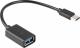 Adapter USB Lanberg USB-A - USB-C Czarny  (AD-OTG-UC-01) 2