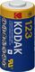 Kodak Bateria Max CR123 1 szt. 3