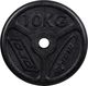 Marbo Sport Standard iron discs slim 10 kg MW-O10-slim - 2