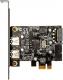 Kontroler SilverStone PCIe 2.0 x1 - 2x USB 3.0 + 20pin USB 3.0 (SST-EC04-E) 3