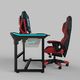 Biurko E-Blue EGT536BK Czarne 136.5 cmx80.3 cm 4
