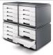 Arda organizer MyDesk szaro-czarny 4 szuflady (18P4PN) 3