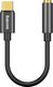 Adapter USB Baseus L54 USB-C - Jack 3.5mm Czarny (6953156297845) 1