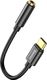 Adapter USB Baseus L54 USB-C - Jack 3.5mm Czarny (6953156297845) 2