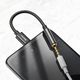 Adapter USB Baseus L54 USB-C - Jack 3.5mm Czarny (6953156297845) 6