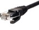 NetRack patchcord RJ45, osłonka zalewana, kat. 6 UTP, 1m czarny (BZPAT16K) 2