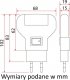 Lampka wtykowa do gniazdka Rum-Lux LED  (12931) 3