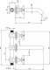 Bateria umywalkowa Deante Temisto podtynkowa chrom (BQT_054D) 4