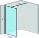 Rea REA-K7631 Ścianka prysznicowa BLER BLACK 120X195 // KN.REA.ŚCIA-BLER-120 4