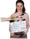 Commlite Klaps Filmowy 30x25cm / Kolor / Na Pisaki - Mazaki 7