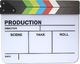 Commlite KLAPS FILMOWY 30x25cm / Biały / na Pisaki - Mazaki 2