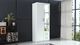 Topeshop szafa Romana lustro 80cm biel (ROMANA 80 BIEL L KPL) 2