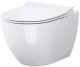 Miska WC Cersanit Zen Clean On+ deska Slim wolnoopadająca (S701-428) 1