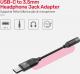 Adapter USB Unitek USB-C - Jack 3.5mm Czarny (M1204A) 5