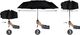 Iso Trade Parasol składany rozkładany przeciwdeszczowy 110cm uniwersalny 17