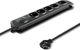 Listwa zasilająca Qoltec Swift przeciwprzepięciowa 5 gniazd 3 m czarna (5901878502717) 1