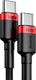 Kabel USB Baseus USB-C - USB-C 2 m Czarno-czerwony (BSU1520REDBLK) 4