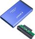 Kieszeń Gembird 2.5" SATA - USB 3.0 Niebieska (EE2-U3S-2-B) 3