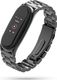 Tech-Protect Bransoleta stalowa Mi Smart Band 5 czarna 1