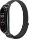 Tech-Protect Pasek nylonowy Mi Smart Band 5/6 czarny 2