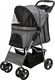 Trixie Wózek transporter psa kota do 15 kg, 4 koła, szary 2