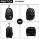 Bag Street Plecak szkolny Cody czarny 4