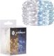 Lampki choinkowe Springos 100 LED biało-niebieskie 2
