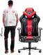 Fotel Diablo Chairs X-PLAYER 2.0 King Size Antracytowo-karmazynowy 7