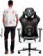 Fotel Diablo Chairs X-PLAYER 2.0 Normal Size Czarno-biały 8