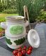 Alpenburg SŁÓJ CERAMICZNY DO OGÓRKÓW 2L+ SZCZYPCE 2