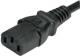 Kabel zasilający Value Monitor Power Cable 0,5m czarny (19.99.1505-20) 3