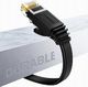 Ugreen Ugreen Kabel Przewód Internetowy Sieciowy Ethernet Patchcord Rj45 Cat 6 Utp 1000Mbps 20M Czarny (20166) 8
