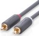 Kabel Ugreen RCA (Cinch) x2 - RCA (Cinch) x2 5m szary (UGR457BLK) 5