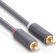 Kabel Ugreen RCA (Cinch) x2 - RCA (Cinch) x2 2m szary (10518) 4