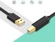 Kabel USB Ugreen USB-A - USB-B 3 m Czarny (10351) 2